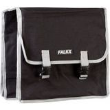 Falkx Dubbele fietstas - waterdicht polyester - 30 liter - zwart