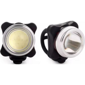 Falkx - Fietsverlichting - Rood/Wit Licht - USB Oplaadbaar - Meerdere standen