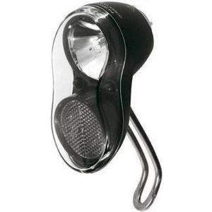 Falkx FALKX LED koplamp Style 3 LEDS met rvs beugel, incl. batterijen