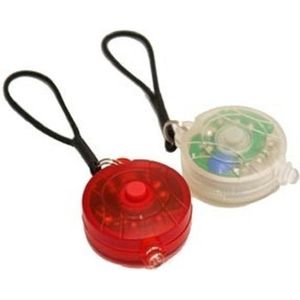 Falkx - LED Fietsverlichtingsset - Rood/Wit - Siliconen - Inclusief Batterijen