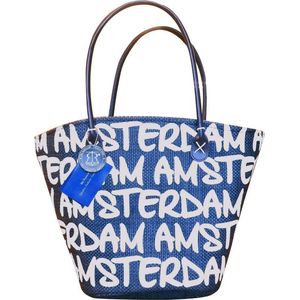 Robin Ruth Hoogwaardig Fashion Rieten Strandtas - Milou L