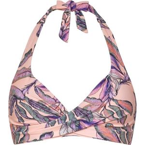 Beachlife - Tropical Blush - Halter Bikinitop - Uitneembare Padding