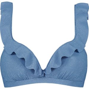 Beachlife - Infinity Ruffle Bikinitop - Dames - Voorgevormde Cups - Beugel