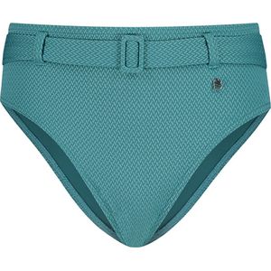 Beachlife - Brittany Blue - Bikinibroekje - Hoog Opgesneden - Riemdetail