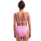 Beachlife - Voorgevormde Beugel Bikinitop - Roze