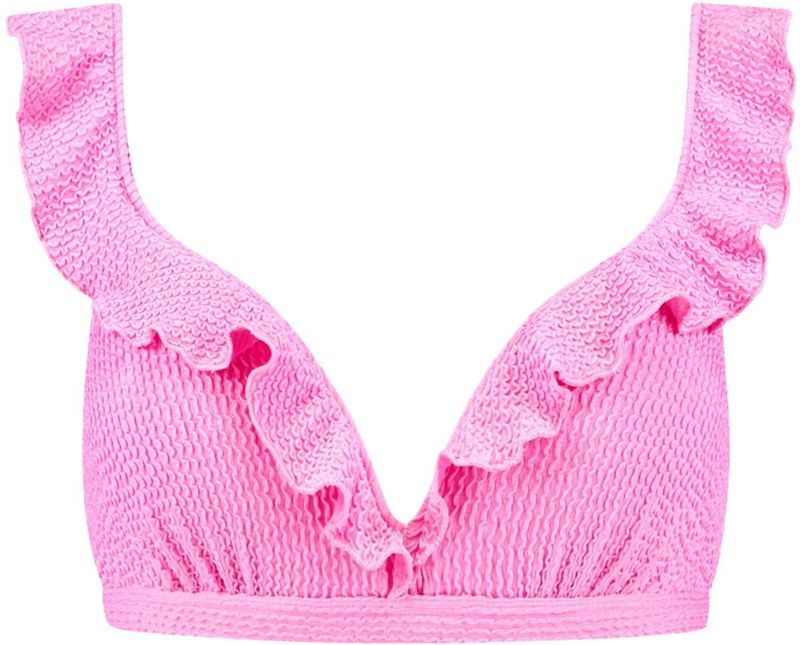 Beachlife - Voorgevormde Beugel Bikinitop - Roze