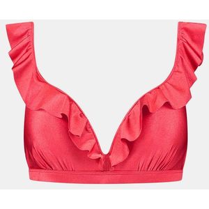 Beachlife 106D - Red Shine Padded Wired Top Bikini Top  - Dames