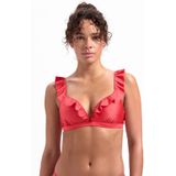 Beachlife Ruffle Padded Wired Bikinitop