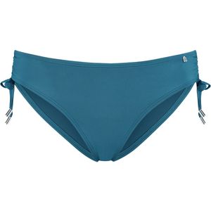 Beachlife mid waist bikini bottom in de kleur groen.