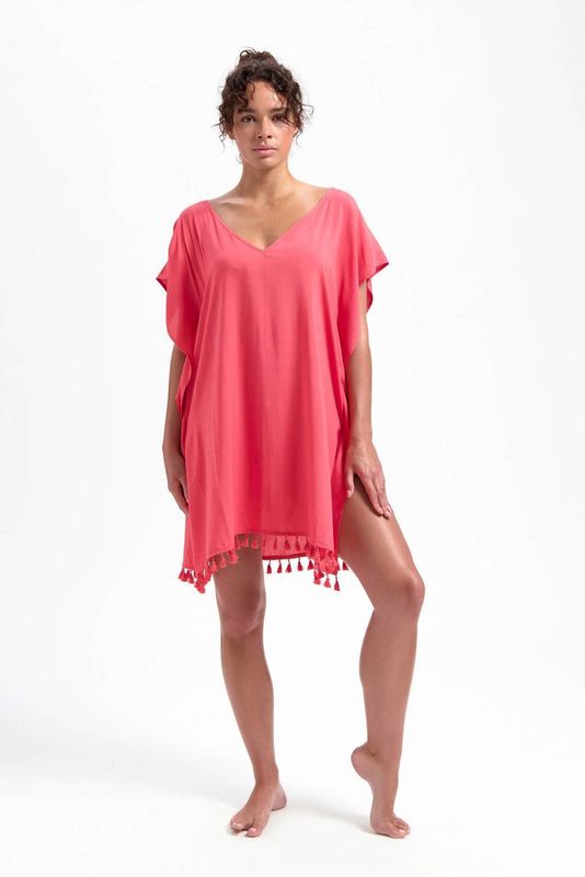 Beachlife Tuniek Jurkje Dames - V-Hals - Perfect voor Strand en Casual
