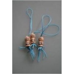 100 geluks - Baby Jongen 14005 - Rompertje - Met Mutsje en Sokjes