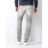 Petrol Industries - Heren Seaham Slim Fit Jeans - Grijs