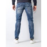 Petrol Industries - Heren Seaham Slim Fit Jeans  - Blauw
