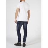 T-shirt - Bright White - 100% Katoen - Korte Mouwen