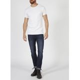 T-shirt - Bright White - 100% Katoen - Korte Mouwen