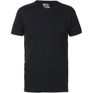 Petrol Industries - T-shirt - Heren - Zwart - Katoen - Body-v-k-box