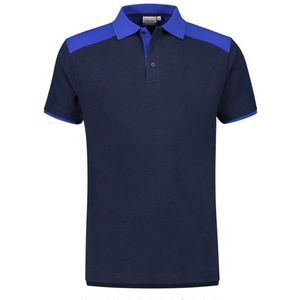 Santino Tivoli 2color Polo-shirt (210g m2) - Marine Blauw