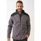 Santino Trento Fleecejack Lime / Real Navy maat S