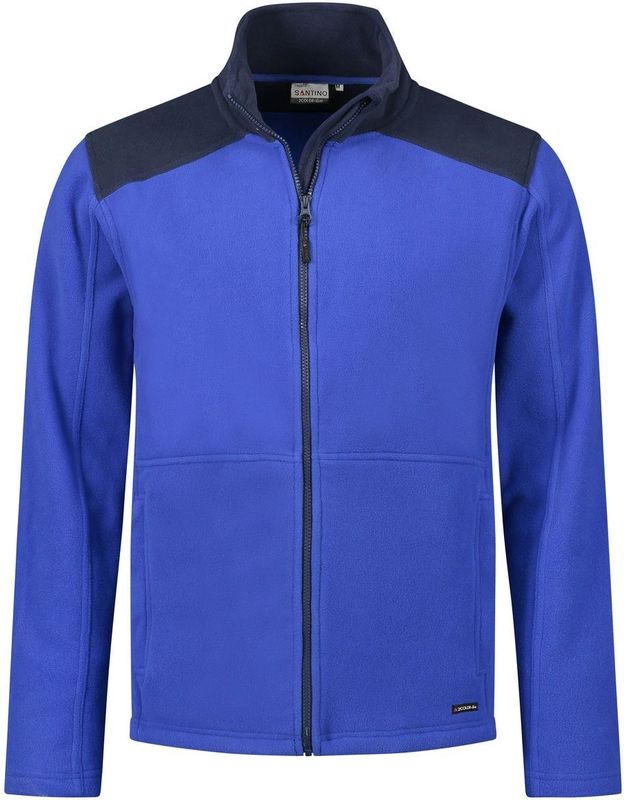 Santino Trento Fleecejack Royal Blue / Real Navy maat S