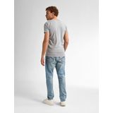 Petrol Industries - Heren 2-pack Basic T-shirts V-Hals - Grijs