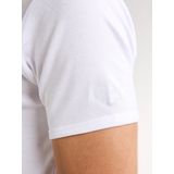 Petrol Industries - T-Shirt - Wit - Katoen - Multipack van 2 stuks