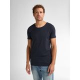 Petrol Industries - Heren 2-pack Basic T-shirts Ronde Hals - Blauw
