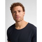 Petrol Industries - Heren 2-pack Basic T-shirts Ronde Hals - Blauw