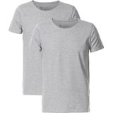 Basic T-Shirts - Zwart - Katoen/Elastaan - 2-Pack