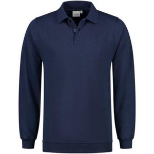 Santino Robin Polo Sweater lange mouw - Marine