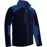 Santino Tour Softshell Jack Royal Blue / Real Navy maat 5XL