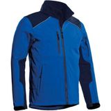 Santino Tour Softshell Jack Royal Blue / Real Navy maat S