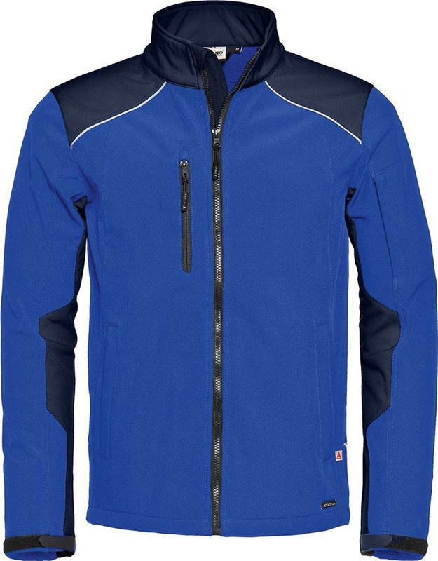 Santino Tour Softshell Jack Royal Blue / Real Navy maat S