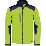 Santino Tour Softshell Jack Real Navy / Royal Blue maat S