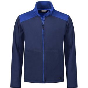 Santino Tour Softshell Jack Real Navy / Royal Blue maat S