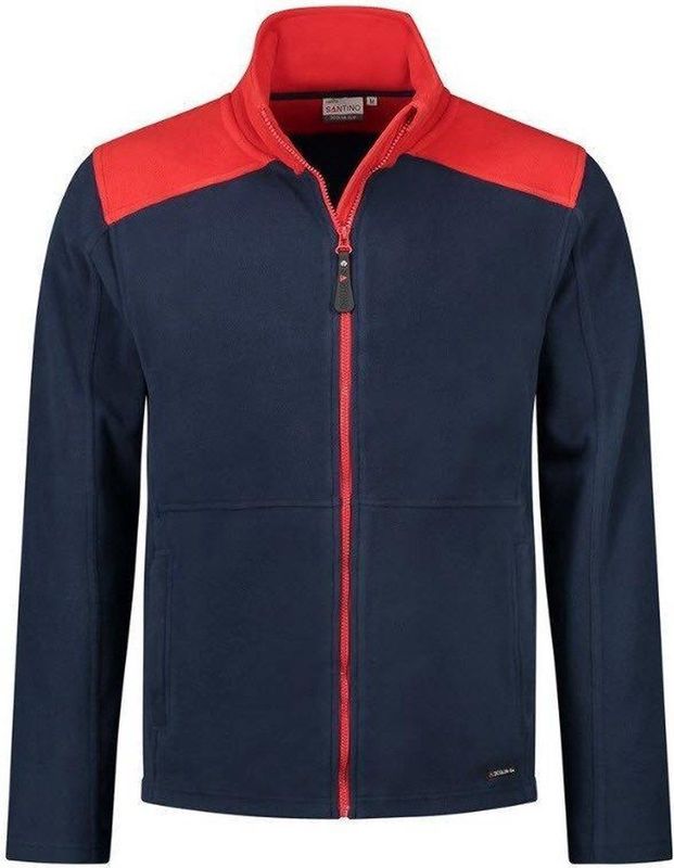 Santino Tour Softshell Jack Real Navy / Red maat S