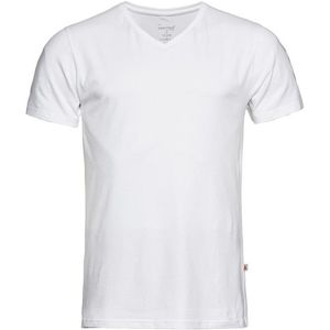 Women's Hoody V-Neck-T LS Kleur sand