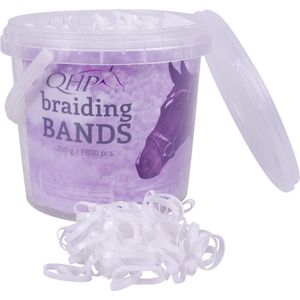 Rubber braiding bands wide
