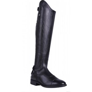 QHP - Rijlaars Birgit - Paardrijlaars - Zwart - Rundleer/Polyurethaan