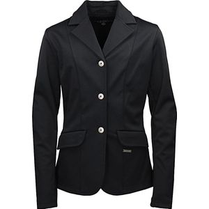 Qhp - Robin - Rijjas - Zwart - Wedstrijdjasje voor Kinderen