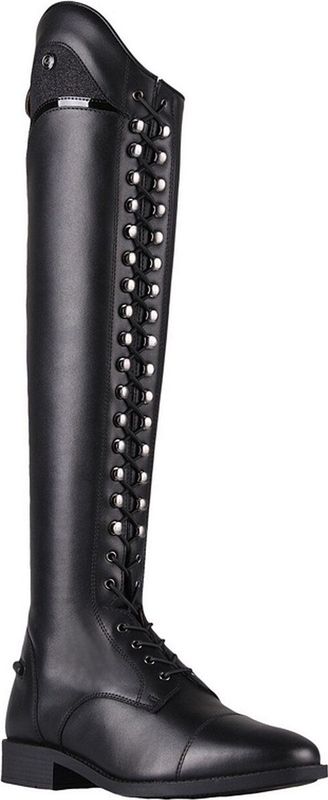 QHP - Rijlaars Hailey - Zwart - Paardrijlaars