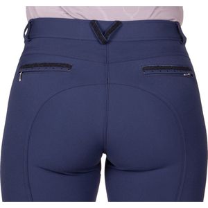 Qhp Rijbroek Jace Knie Grip Navy - 36