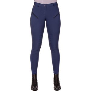 Qhp Rijbroek Jace Knie Grip Navy - 38