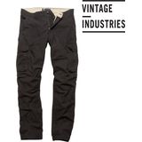 Combatbroek - Afgewassen - Katoen - Lage Pasvorm - Veel Zakken