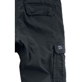 Combatbroek - Afgewassen - Katoen - Lage Pasvorm - Veel Zakken