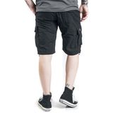 Vintage Industries Terrance Shorts Black Korte Broek