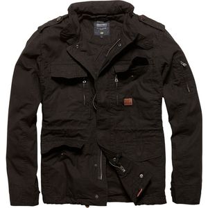 Vintage Industries - Cranford - Tussenjas - Zwart - Lichtgewicht M-65 Stijl