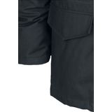 Vintage Industries - Winterparka 'Darren' - Zwart - Winterjassen