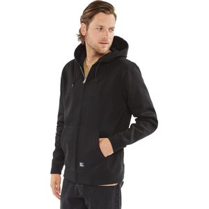 Vintage Industries Redstone Hooded Sweatshirt Vest met capuchon zwart
