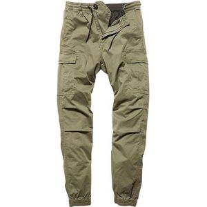 Vintage Industries Vince cargo jogger pants olive