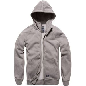 Vintage Industries Sweatjacke Basing Hooded Sweatshirt Charcoal-S